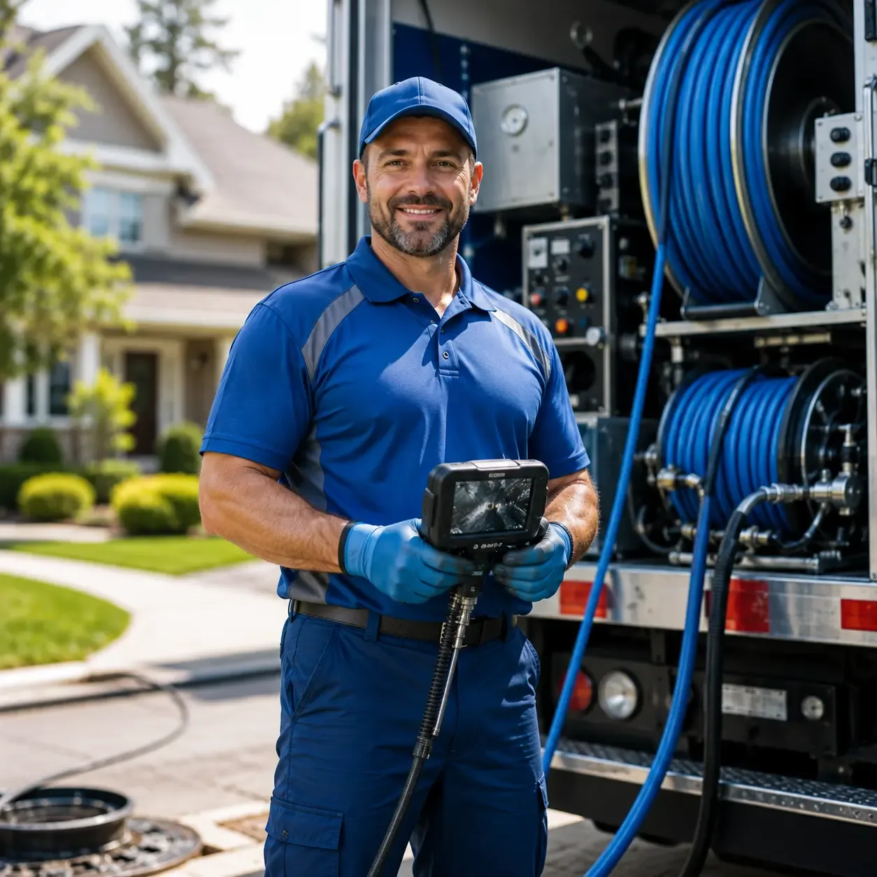 Local outdoor drain cleaning specialists in Brewerton, NY